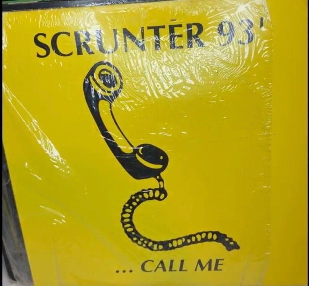 Scrunter - Scrunter 93' - Call Me - D'Forest Productions - 12"